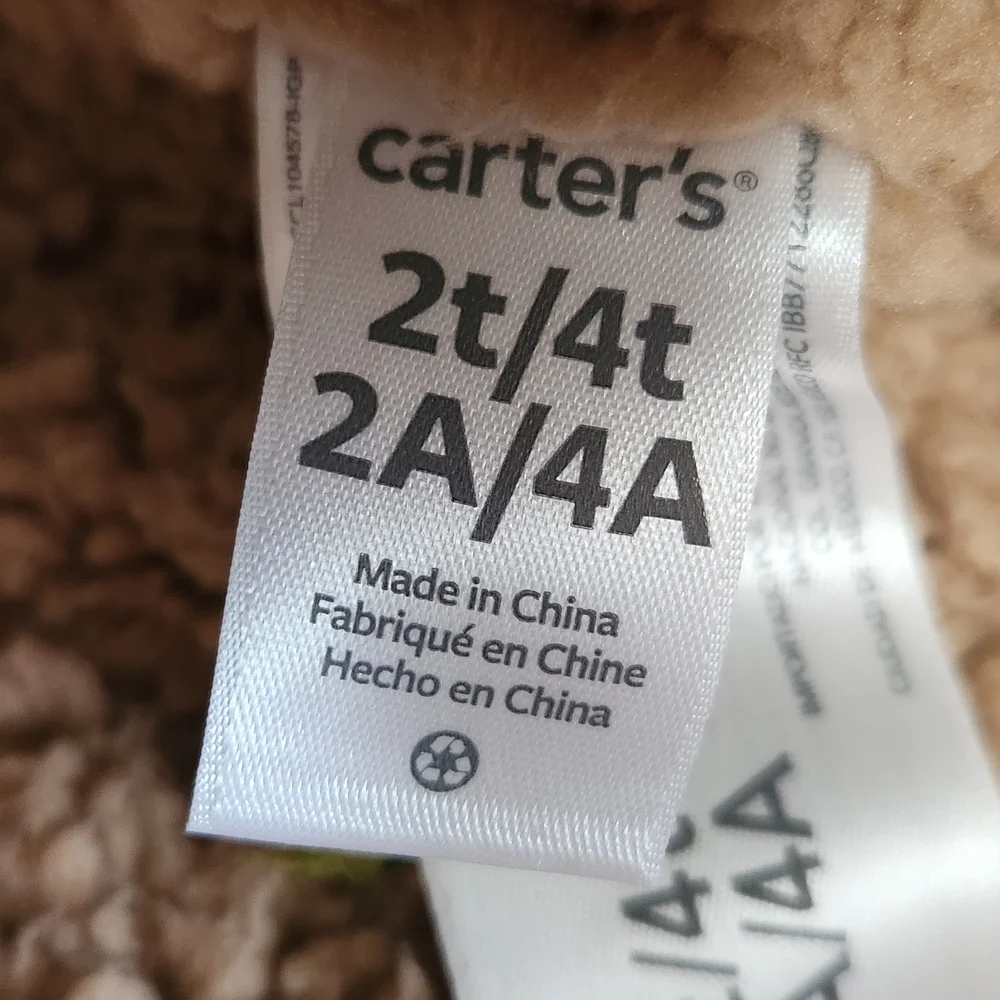 Carter's Red Plaid Trapper Hat